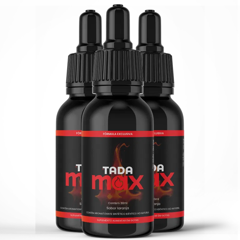 TADAMAX é um estimulante para homens 100% natural que proporciona MAIS POTÊNCIA NA CAMA, ORGASMOS MAIS LONGOS, AUMENTO DA TESTOSTERONA e mais desempenho sexual para satisfazer sua parceira.